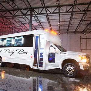 40-passenger party bus rental Dayton, Ohio